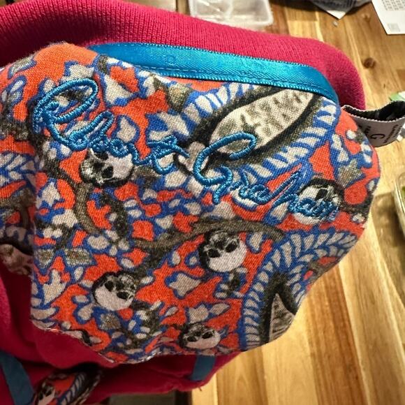 Robert Graham Fuchsia Golf Polo Shirt Casual Short Sleeve Size L - Picture 6 of 9